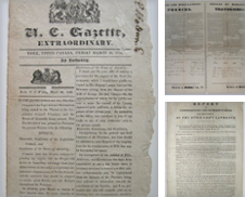 Broadsides Sammlung erstellt von Alexander Books (ABAC/ILAB)
